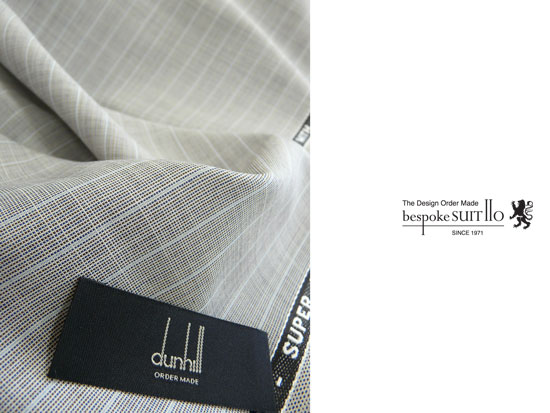 ★dunhill・ダンヒル入荷-bespoke SUIT110のブログ