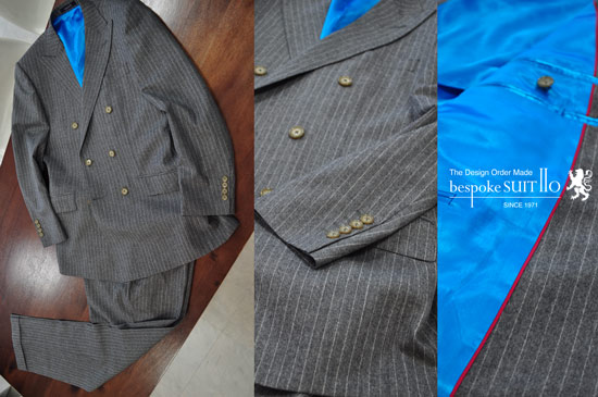 ダブルスーツ 小倉北区 ｋ様 Bespoke Suit110のブログ