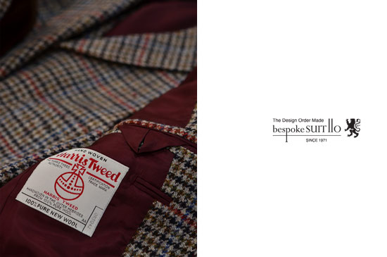 ★GUN CLUB CHECK Harris Tweed<br />
