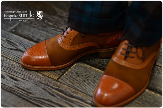 ★Spectator shoes + Tartan check suits 小倉北区<br />
<br />
_Y様<br />
