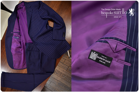 ★DARROW DALE Pencil Stripe SUITS  小倉北区_Ｔ様<br />
